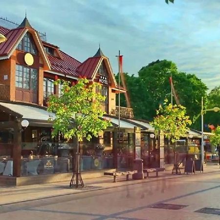 Senoji Hansa Hotel Palanga Bagian luar foto