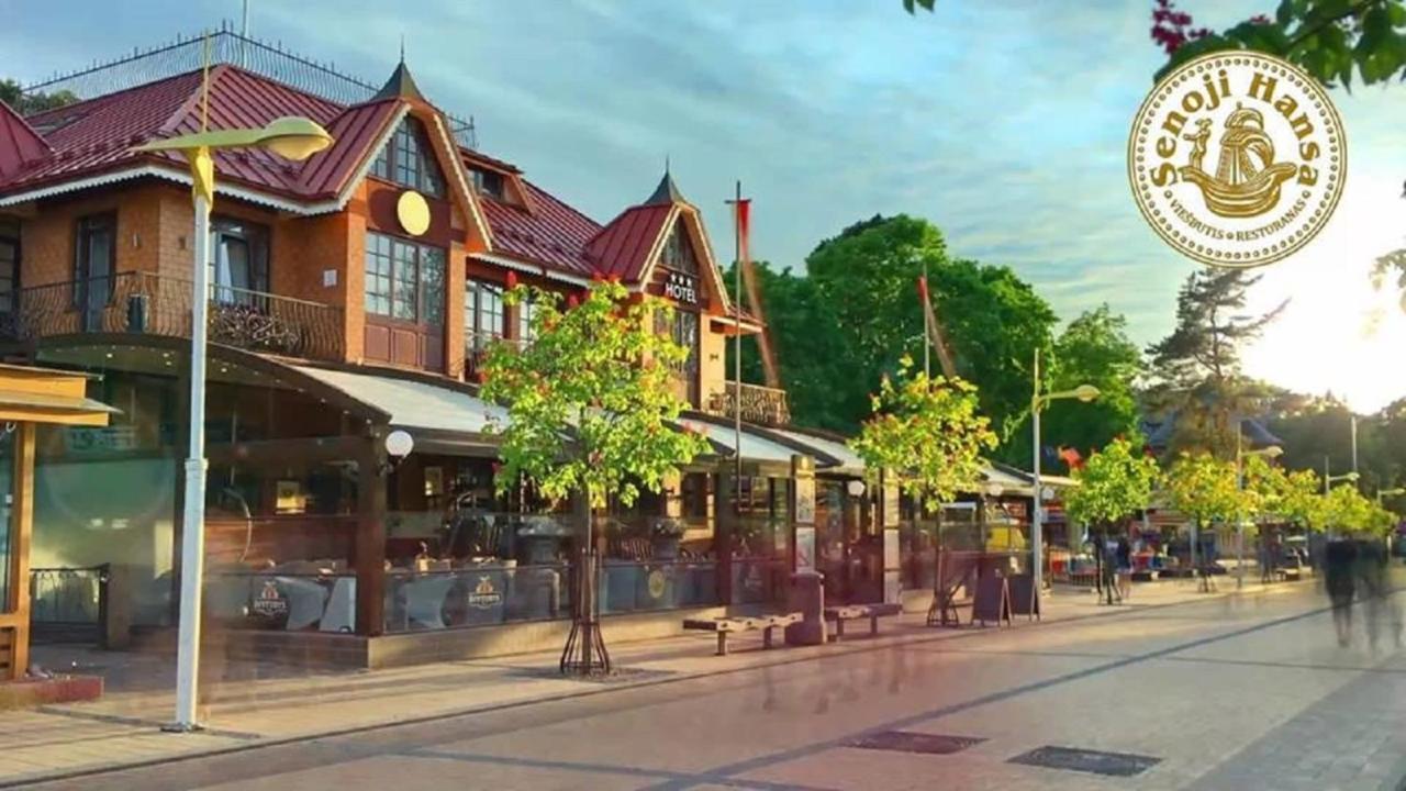 Senoji Hansa Hotel Palanga Bagian luar foto